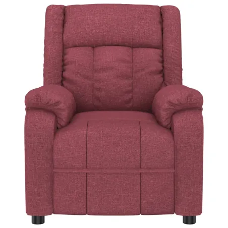 Fauteuil Rouge bordeaux Tissu