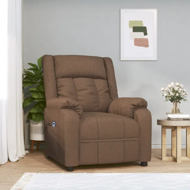 Fauteuil Marron Tissu