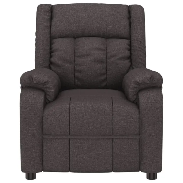 Fauteuil Marron foncé Tissu