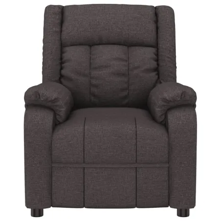 Fauteuil Marron foncé Tissu