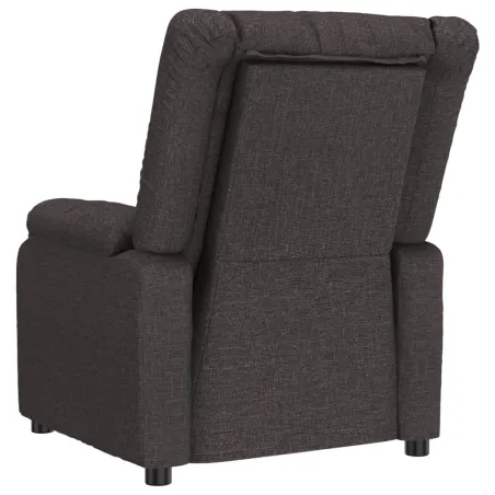 Fauteuil Marron foncé Tissu