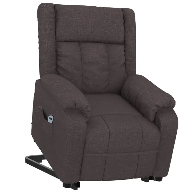 Fauteuil Marron foncé Tissu