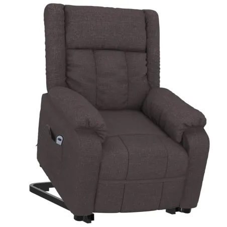 Fauteuil Marron foncé Tissu
