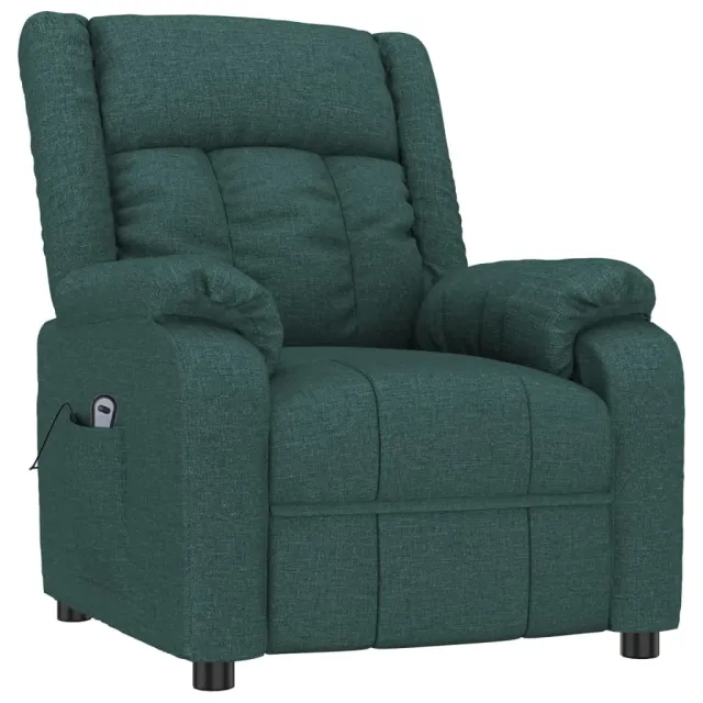 Fauteuil Vert foncé Tissu