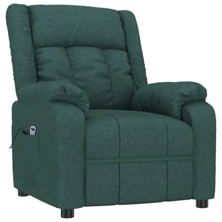 Fauteuil Vert foncé Tissu