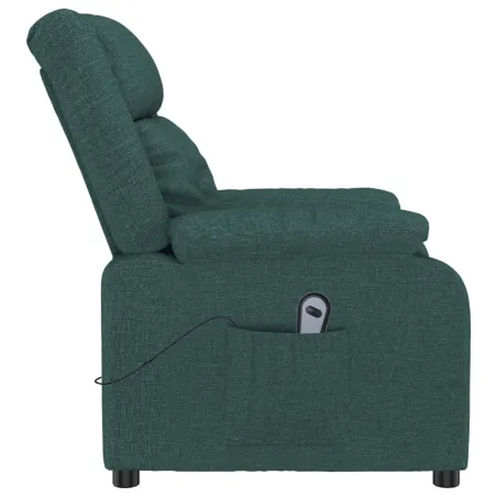 Fauteuil Vert foncé Tissu