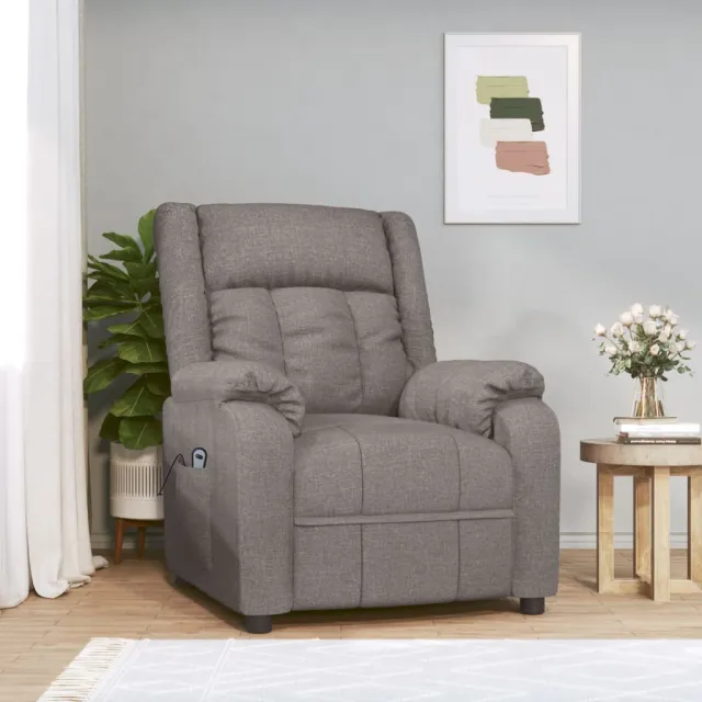 Fauteuil Taupe Tissu