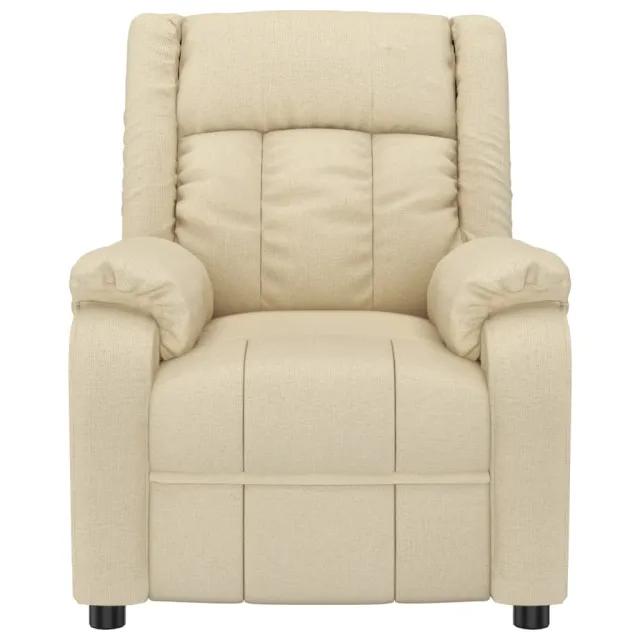 Fauteuil Crème Tissu