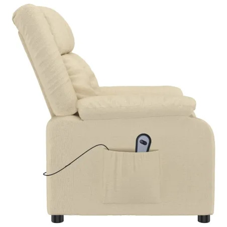 Fauteuil Crème Tissu