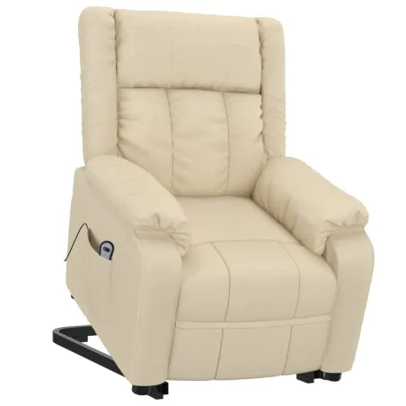 Fauteuil Crème Tissu