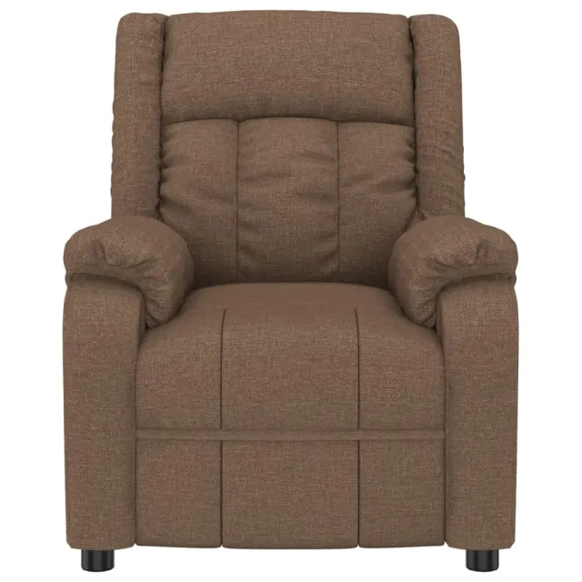 Fauteuil de massage Marron Tissu