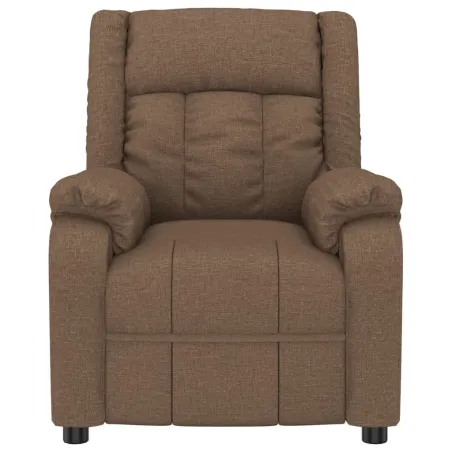 Fauteuil de massage Marron Tissu