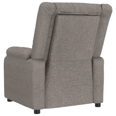 Fauteuil de massage Taupe Tissu