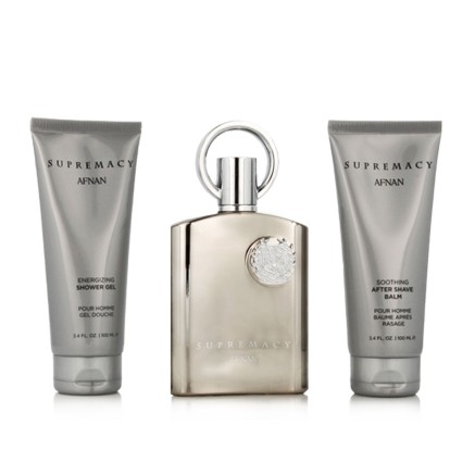 Set mit Herrenparfüm Afnan Supremacy Silver EDP 3 Stücke 2