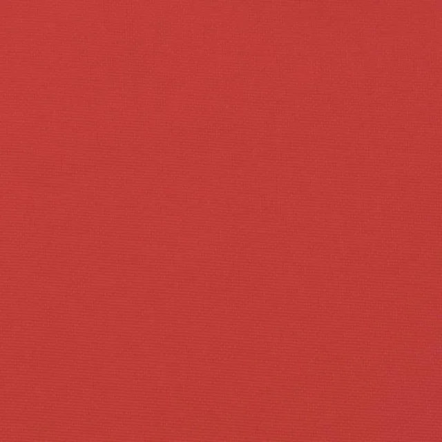 Coussin de palette rouge 120x80x12 cm tissu