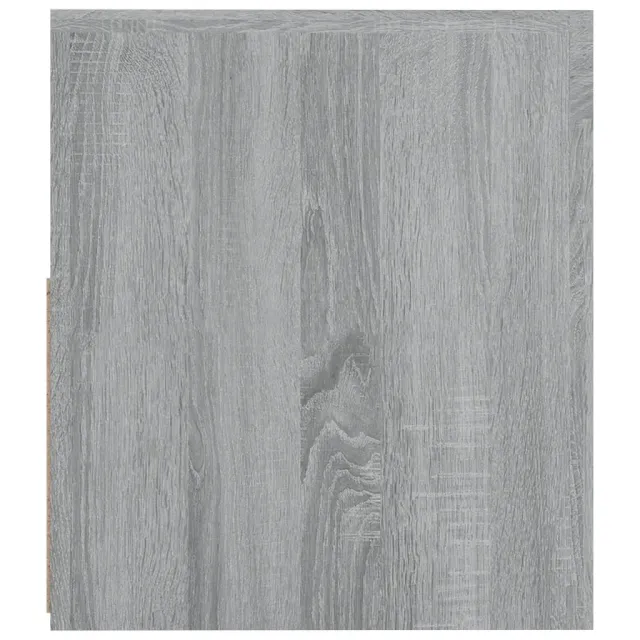 Tables de chevet 2 pcs avec LED sonoma gris 60x35x40 cm