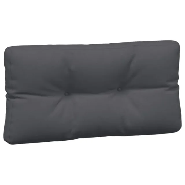 Coussins de palette lot de 5 anthracite tissu