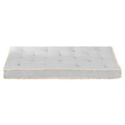 Coussin de canapé palette Gris 120x80x10 cm 2
