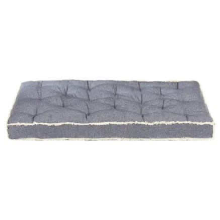 Coussin de canapé palette Bleu 120x80x10 cm 2