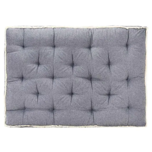 Coussin de canapé palette Bleu 120x80x10 cm