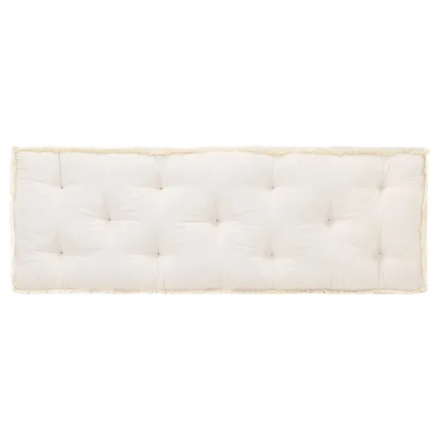Coussin de canapé palette Beige 120x40x7 cm