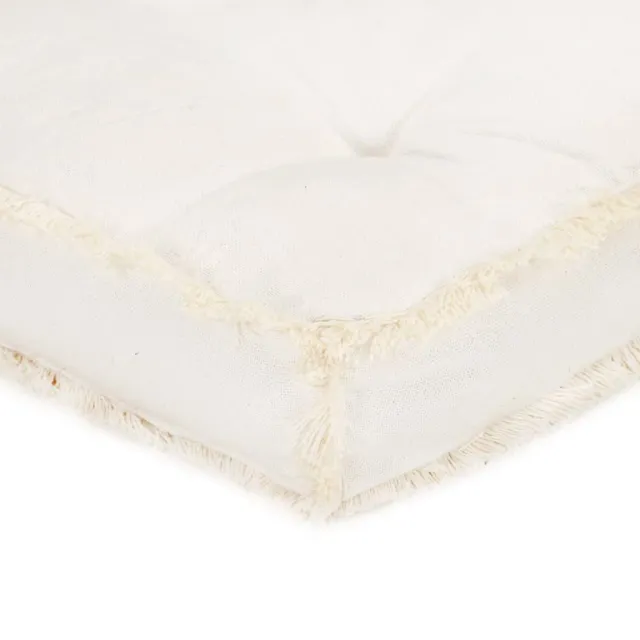 Coussin de canapé palette Beige 120x40x7 cm