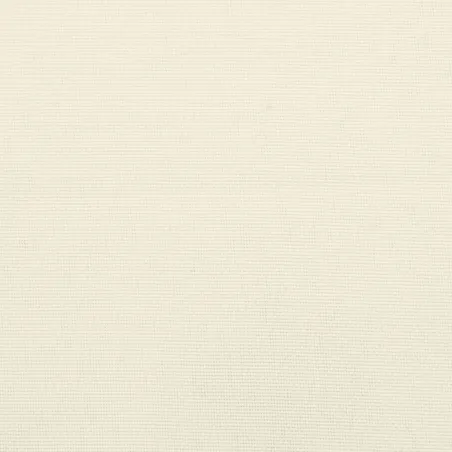 Coussins de chaise lot de 4 blanc crème 40x40x7 cm tissu oxford