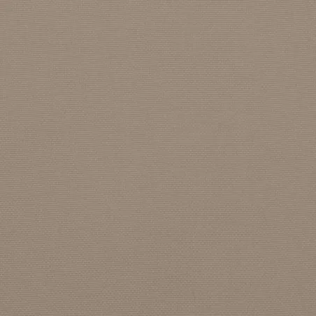 Coussins de chaise lot de 4 taupe 40x40x7 cm tissu oxford