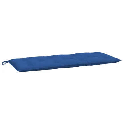 Coussin de banc de jardin bleu 120x50x7 cm tissu oxford 2