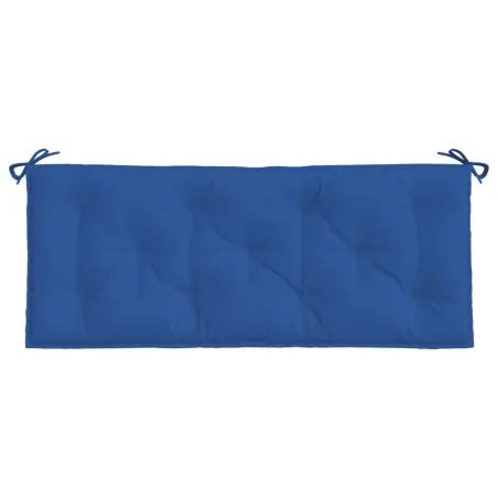 Coussin de banc de jardin bleu 120x50x7 cm tissu oxford