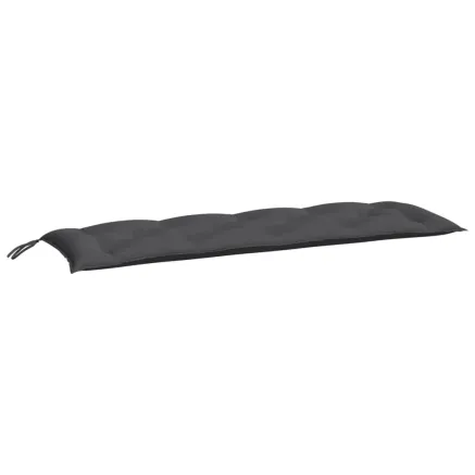 Coussin de banc de jardin anthracite 150x50x7 cm tissu oxford 2