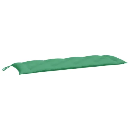 Coussin de banc de jardin vert 150x50x7 cm tissu oxford 2