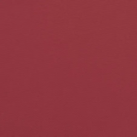Coussin de banc de jardin rouge bordeaux 150x50x7 cm