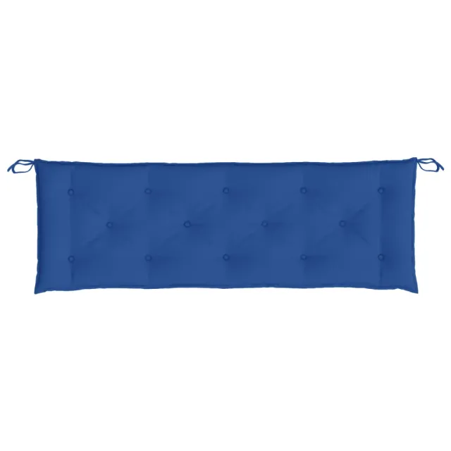 Coussin de banc de jardin bleu 150x50x7 cm tissu oxford