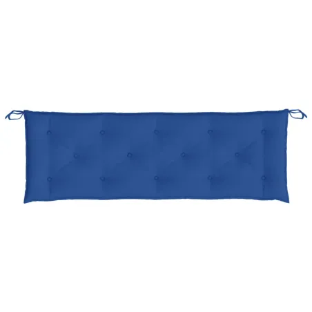 Coussin de banc de jardin bleu 150x50x7 cm tissu oxford