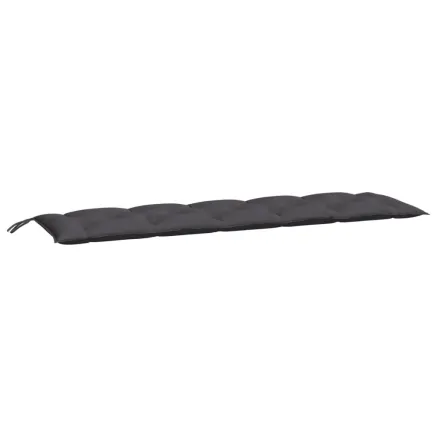 Coussin de banc de jardin anthracite 180x50x7 cm tissu oxford 2