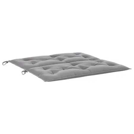 Coussin de banc de jardin gris 100x(50+50)x7 cm tissu oxford