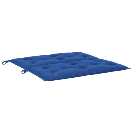 Coussin de banc de jardin bleu 100x(50+50)x7 cm tissu oxford