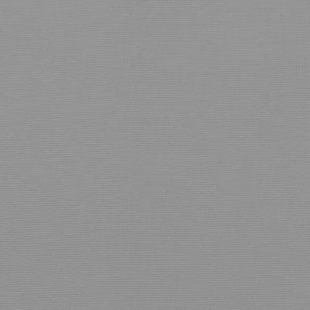 Coussin de banc de jardin gris 120x(50+50)x7 cm tissu oxford