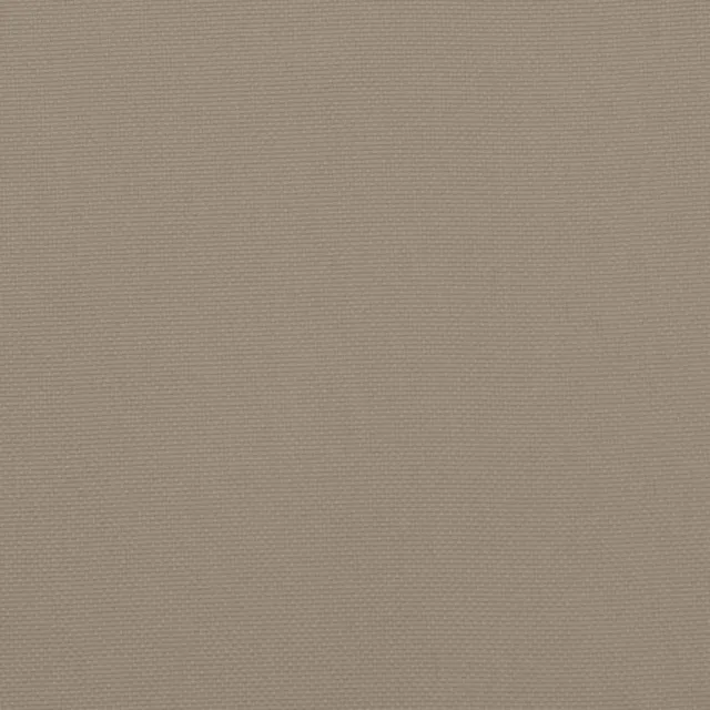 Coussin de banc de jardin taupe 120x(50+50)x7 cm tissu oxford