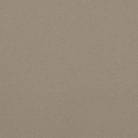 Coussin de banc de jardin taupe 180x(50+50)x7 cm tissu oxford