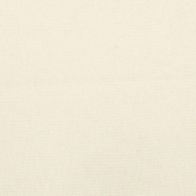 Coussin de banc de jardin blanc crème tissu oxford