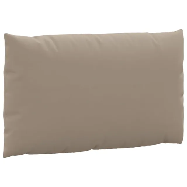 Coussins de palette lot de 2 taupe tissu oxford