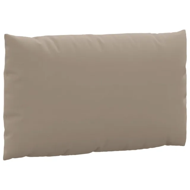 Coussins de palette lot de 3 taupe tissu oxford