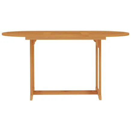 Table de jardin 150x90x75 cm Bois de teck massif 2
