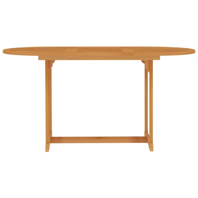 Table de jardin 150x90x75 cm Bois de teck massif