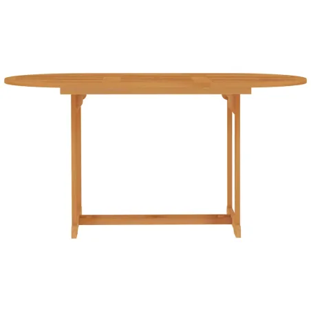 Table de jardin 150x90x75 cm Bois de teck massif