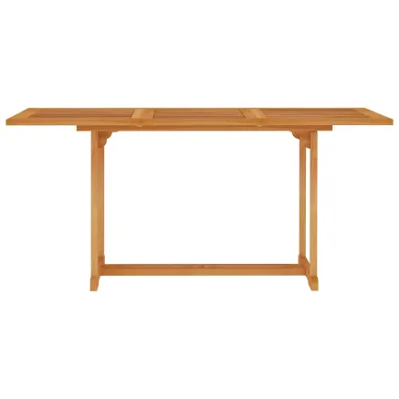 Table de jardin 150x90x75 cm Bois de teck massif 2