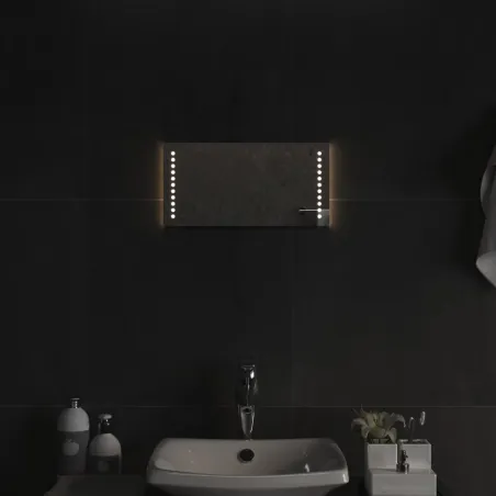 Miroir de salle de bain à LED 20x40 cm