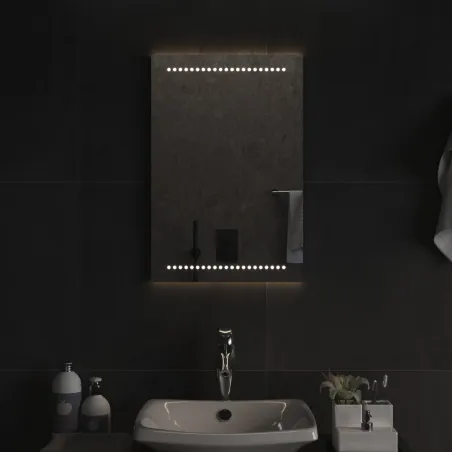 Miroir de salle de bain à LED 40x60 cm